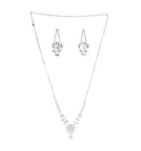 SOHI Ensemble de bijoux couleur argent pour femme