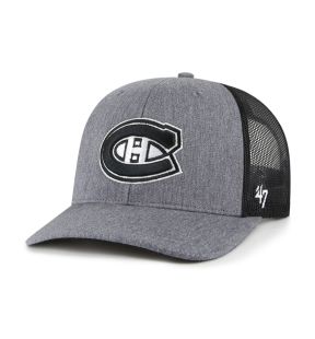 Casquette camionneur 47 Brand de la LNH carbone - Les Canadiens de Montréal