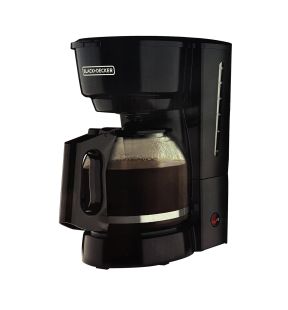 Black + Decker - Cafetière Programmable avec une Capacité de 12 Tasses, Noir