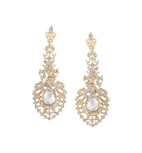 SOHI Boucles d'oreilles pendantes éblouissantes pour femme