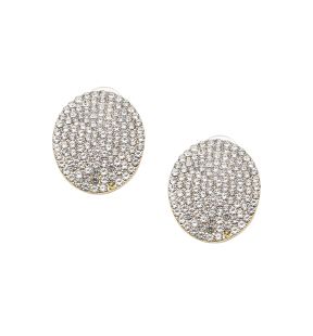 SOHI Boucles d'oreilles à tige scintillantes pour femme