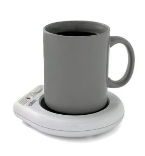 Salton SMW12 Réchaud Pour Tasse Sauce Et Bougies Odorantes Blanc