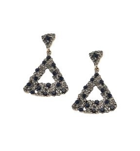 SOHI Boucles d'oreilles pendantes triangulaires pour femme