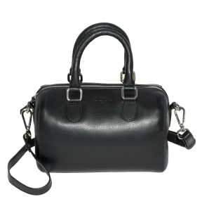 Sac baril en cuir pour dames avec sangle ajustable