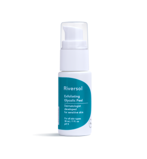 Peeling glycolique exfoliant pour voyage