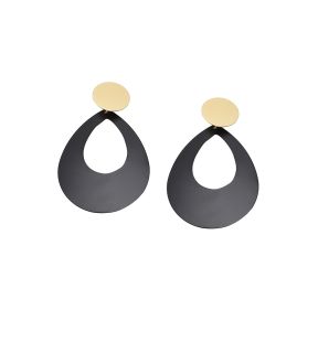 SOHI Boucles d'oreilles pendantes bloc pour femme