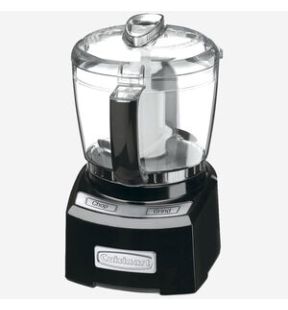 Hachoir Cuisinart : capacité de 4 tasses (1,0 L), 280 W, Elite Collection, base en plastique noir | CH-4BKC