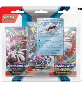 Pokémon  BLISTER de 3 PAQUETS FAILLE PARADOXE - Balbalèze Neuf