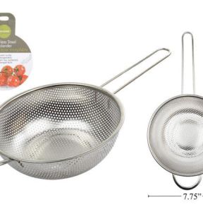 Passoire perforée L. Gourmet 70748 avec poignée, 7-5/8" de diamètre (1,15 litre)