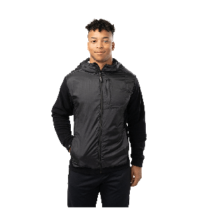 Chandail à capuche pour homme Bauer FLC Polartech à fermeture éclair complète