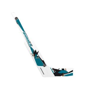 Mini bâton de hockey de gardien LNH San Jose Sharks par Inglasco