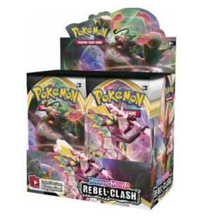 Pokémon   Épée et Bouclier : Coffret de boosters Clash des Rebelles Neuf