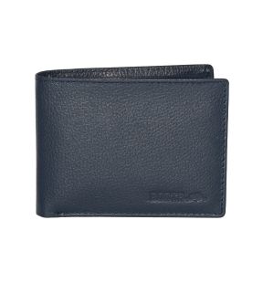 Portefeuille RFID mince en cuir pour homme avec porte-cartes amovible