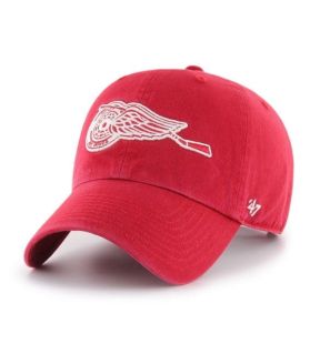 Casquette ajustable Vintage de la LNH 47 Brand Clean Up - Detroit Red Wings