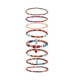 SOHI Bracelet multicouche de perles pour femmes