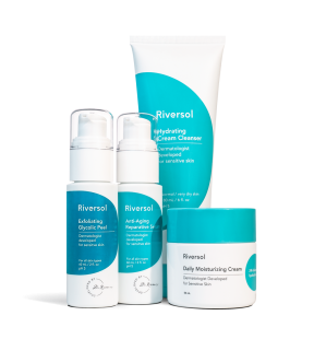 Trio anti-âge avec peeling - Peau grasse