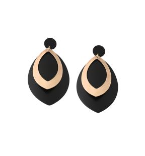 SOHI Boucles d'oreilles pendantes marquise pour femme