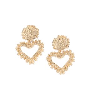 SOHI Boucles d'oreilles pendantes corrodées pour femme