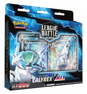 Pokémon  DECK DE COMBAT DE LIGUE CALYREX VMAX - le Cavalier du Froid