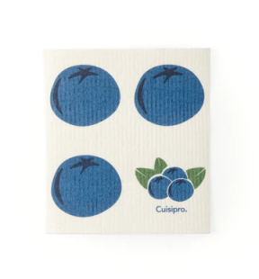 Chiffons éco Cuisipro SM Points bleus / Myrtille 2 paquets | 747949