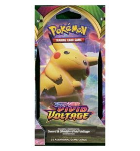 Pokémon  Épée et Bouclier : Paquet de boosters Voltage Éclatant (x1) Neuf