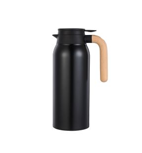 JS Gourmet - Carafe Isolée à Double Paroi, Capacité de 1500ml, Noir