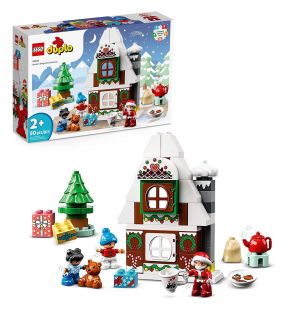 Jouet de construction LEGO DUPLO La maison en pain d’épices du Père Noël [10976 - 50 pièces]