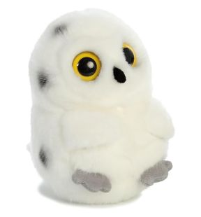 Peluche Animal en Peluche Rolly Pet Hibou Aurora 5"