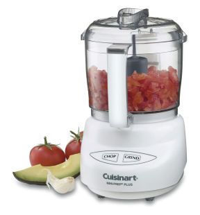 Cuisinart - Hachoir/Broyeur Multifonction Mini-Prep Plus, Capacité de 750ml, Blanc