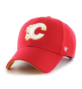 Casquette réglable 47 Brand LNH MVP Sure Shot - Calgary Flames