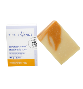 Savon artisanal lavande-orange