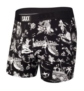 Boxer Saxx Ultra - Noir Astro Surf & Turf