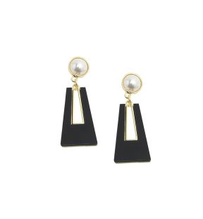 SOHI Boucles d'oreilles pendantes géométriques pour femme