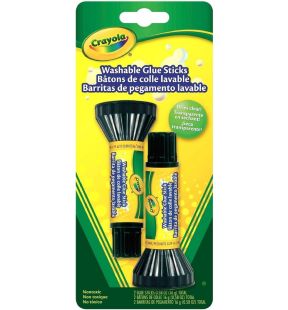 Bâtons de colle Crayola 0,29 oz, paquet de 2 (56-1129)