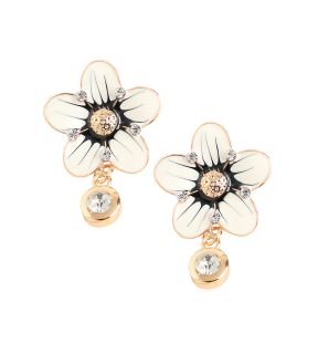 SOHI Boucles d'oreilles pendantes en forme de fleur pour femme