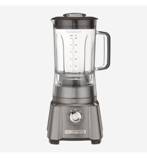 Mélangeur Cuisinart Velocity : 600 W, pot Tritan de 48 onces, gris métal canon | CBT-600GMEC