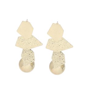 SOHI Boucles d'oreilles pendantes dentelées pour femme