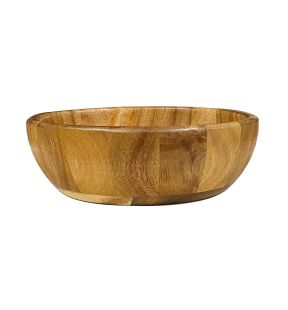 JS Gourmet - Bol à Salade en Bois d'acacia, 20cm x 20cm