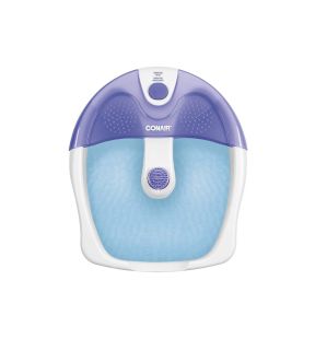 Conair - Bain de Pieds avec Massage à Vibration, Blanc et Violet