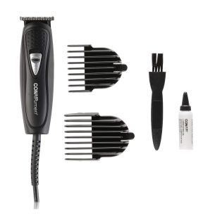 Conair - Ensemble de 6 Morceaux, Tondeuse Électrique à Cheveux Filaire, Noir