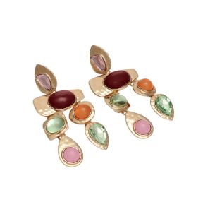 SOHI Boucles d'oreilles pendantes Regal pour femme