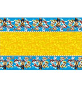 Nappe en plastique rectangulaire La Pat’ Patrouille [54 x 84 pouces]