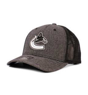 Casquette ton sur ton en polyester Heather LNH d’American Needle - Vancouver Canucks