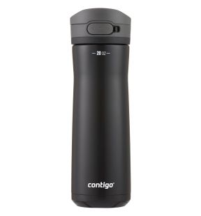 Contigo - Bouteille d'eau en Acier Inoxydable Isolé, Couvercle Anti-fuite, Sans BPA, Capacité de 591ml