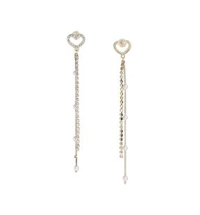 SOHI Boucles d'oreilles pendantes élégantes pour femme