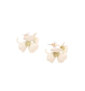 SOHI Boucles d'oreilles à tige dorées pour femme