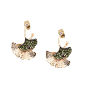 SOHI Boucles d'oreilles à tige Flora pour femme