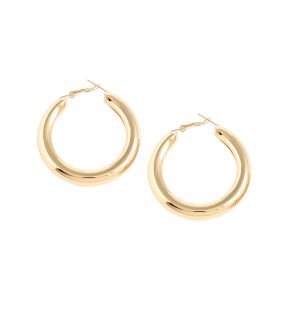 SOHI Boucles d'oreilles créoles épaisses pour femme