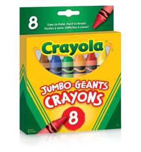 Crayons géants Crayola - Paquet de 8