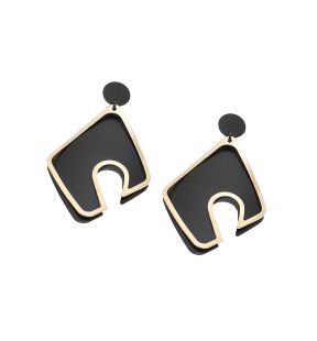 SOHI Boucles d'oreilles pendantes abstraites pour femmes